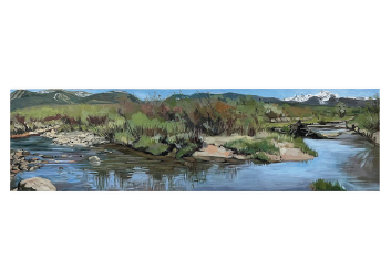 The Arrival of Spring on the Fraser RiverMEDIUMOil on canvasBIOCassie Gnehm is an artist and educator based out of San Antonio, Texas. She has lived and worked in West Virginia, Colorado, Ohio, Switzerland, and Texas. She received her Bachelor of Fine Arts from Columbus College of Art and Design and her Master of Fine Arts from West Virginia University. She also earned a Master in Curriculum and Instruction from the University of Denver. Gnehm is a high school drawing and painting teacher and has taught internationally as well as at the college level. Currently, Gnehm’s work examines the representation of the female body throughout art history and contemporary culture. By repainting and collaging over these historical figures Gnehm takes back control of the female form and draws comparisons between bodies past and present. Gnehm was awarded residences at the Virginia Center for the Creative Arts as well as the Vermont Studio Center. The most recent exhibitions she has been included in is her solo show Coalesce, at Clamp Light Artists’ Studios and Gallery Collective, San Antonio; Dreams and Their Edges, curated by John Seed (Author of Disruptive Realism); Third Coast Biennial; Curated by Rigoberto Luna (Co-Founder of Presa House Gallery); Texas National Competition and Exhibition; Curated by Michelle White (Senior Curator, The Menil Collection) She was also recently commissioned by the city of San Antonio World Heritage office.HOMETOWNSan Antonio, TXI Venture Out Because… There is nothing better than being surround by nature, left with your thoughts and paintWEBSITE & SOCIAL
	Website: Cassiegnehm.com
	Social: @cassiegnehm_art
► View all 2021 Art Trail artists