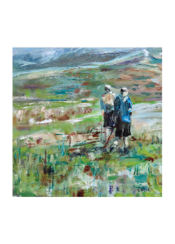 Along the DivideMEDIUMOil on canvasBIOLisa Baird is a representational oil painter residing in Winter Park, Colorado, who takes her inspiration for art – and life – from the outdoors. Seeing ordinary people in extraordinary places: hiking, cycling, skiing, or just enjoying mountain life, supplies the vital creative inspiration for her works. Also a lover of animals, Lisa does commission work of furry friends as well. “I love doing commission art for individuals and companies. It’s special when someone seeks you out because your art speaks to them in some way.” Her work may be found in both private and public collections.HOMETOWNFraser, COI Venture Out Because… Hiking with my family is a great activity we enjoy together. We can focus on what is truly important and leave the static of everyday life behind.Website & Social
	Website: lisabairdfineart.weebly.com
	Instagram: @lisa_baird
	Facebook: @LisaBairdArtist
► View all 2021 Art Trail artists