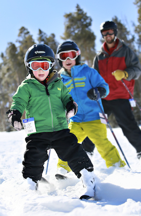 Youth lessons are the perfect way for your child to learn to ski and snowboard. Granby Ranch’s energetic instructors foster friendships and fun while your children develop skiing or boarding skills. 
