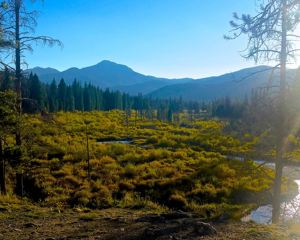 Hiking trails in Winter Park, Colorado