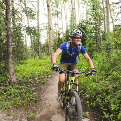 Mountain Biking in Winter Park, Colorado