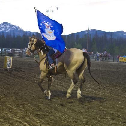 Middle Park Fair and Rodeo near Winter Park, Color