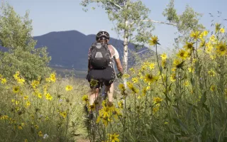 Mountain Biking in Winter Park, Colrado