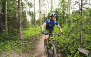 Mountain Biking in Winter Park, Colorado