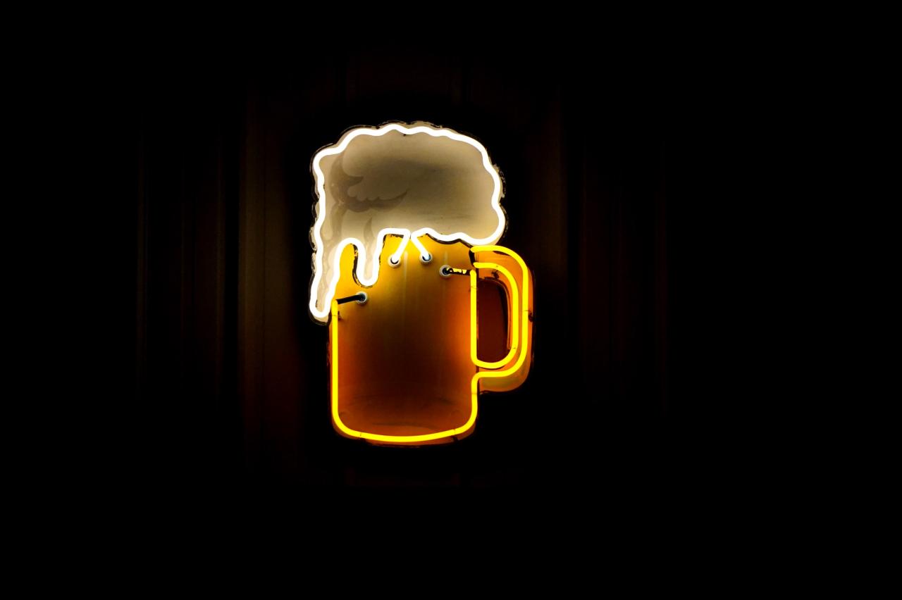 Neon Beer Sign