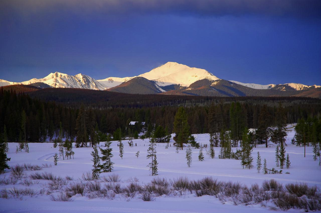Byers Peak Meadow in Winter Park, Colorado 