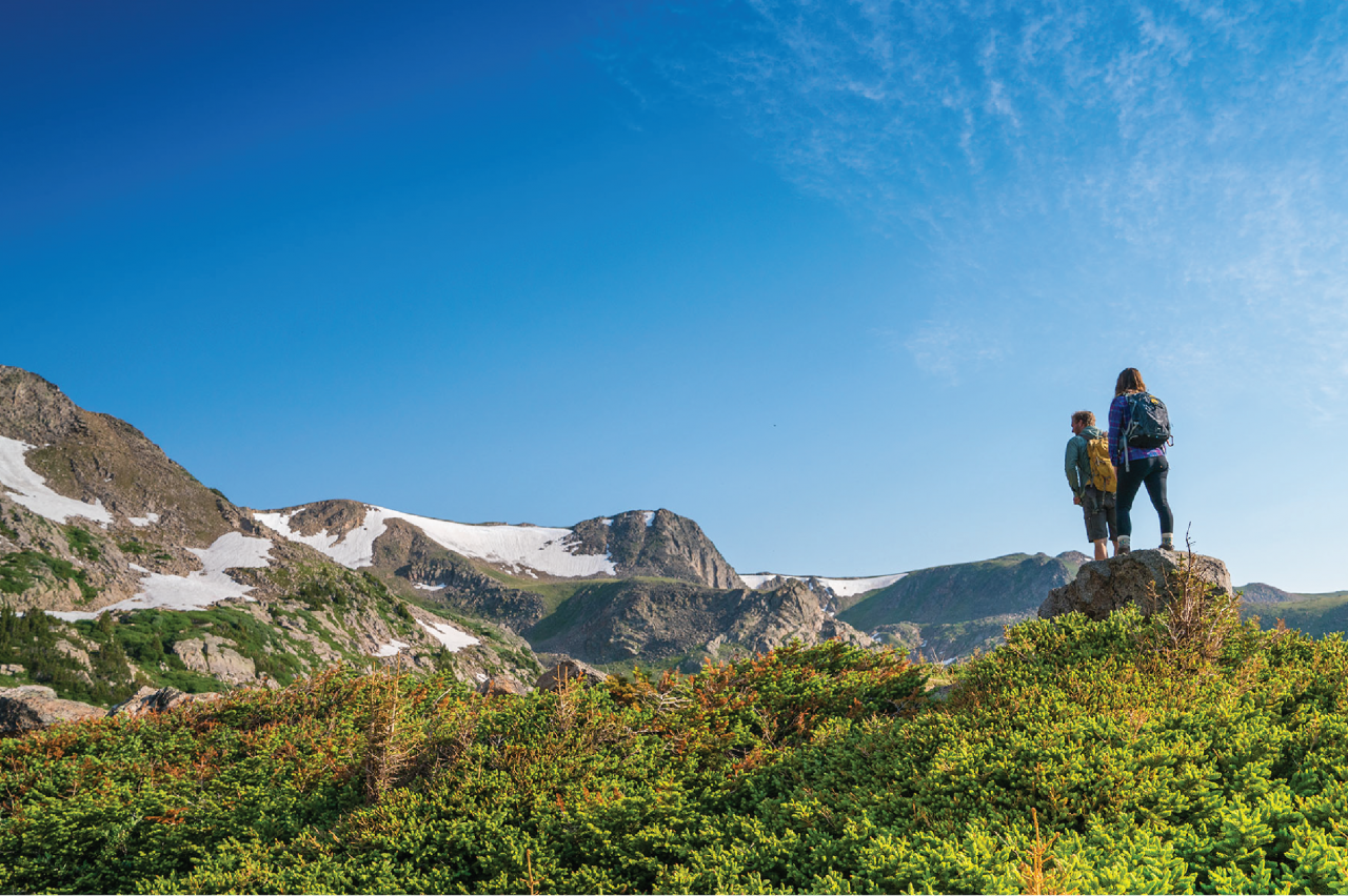Corona Pass Hikers