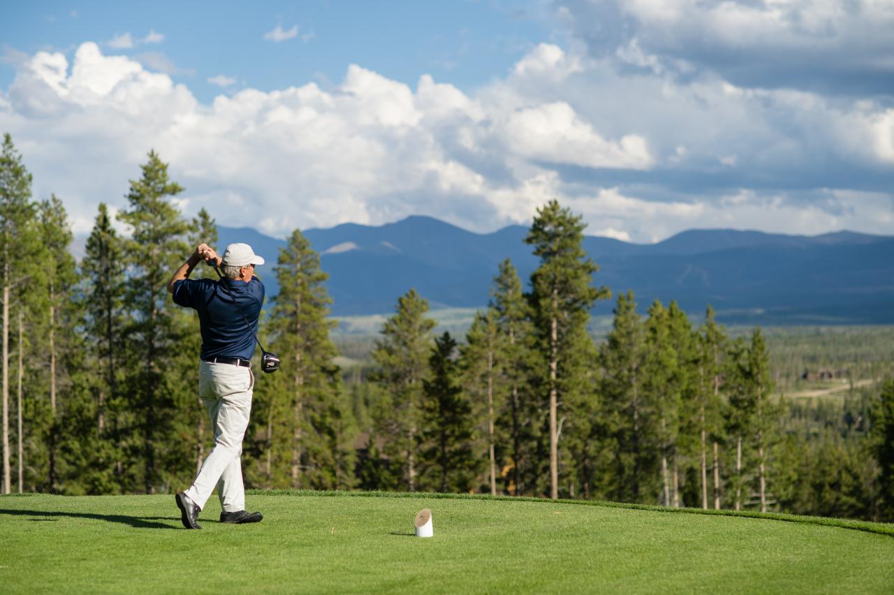 Golfing in the Rocky Mountains Winter Park, Colorado