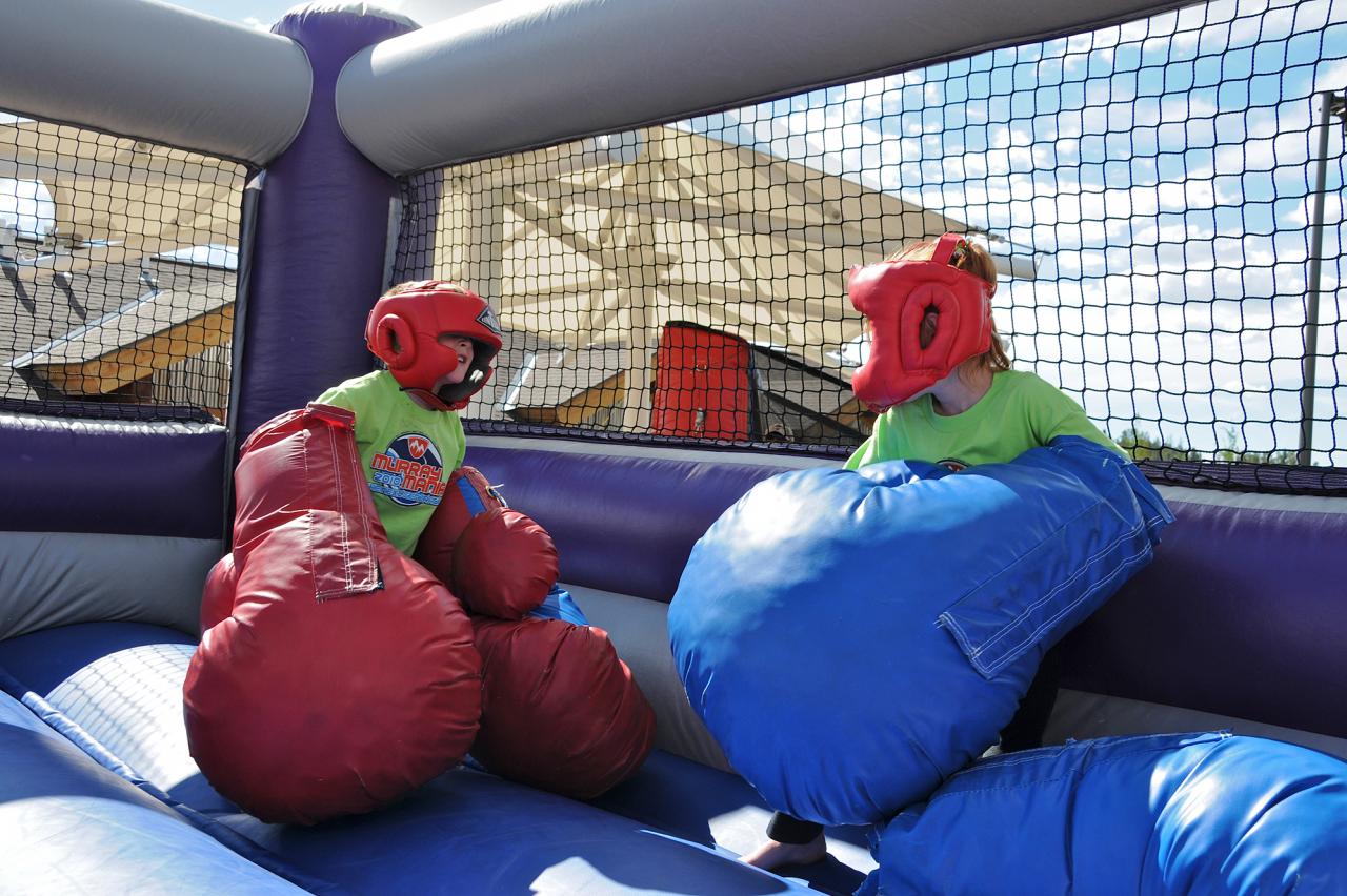 Fun, families, inflatables at Winter Park FallFest