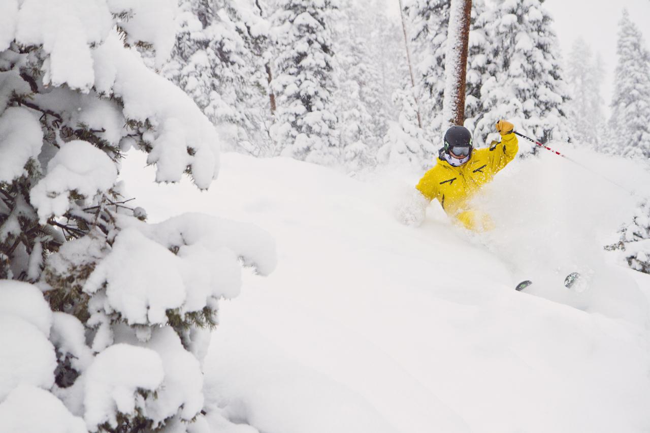 Powder Day at Winter Park Ski Resort in Colorado Powder Day at Winter Park Ski Resort in Colorado