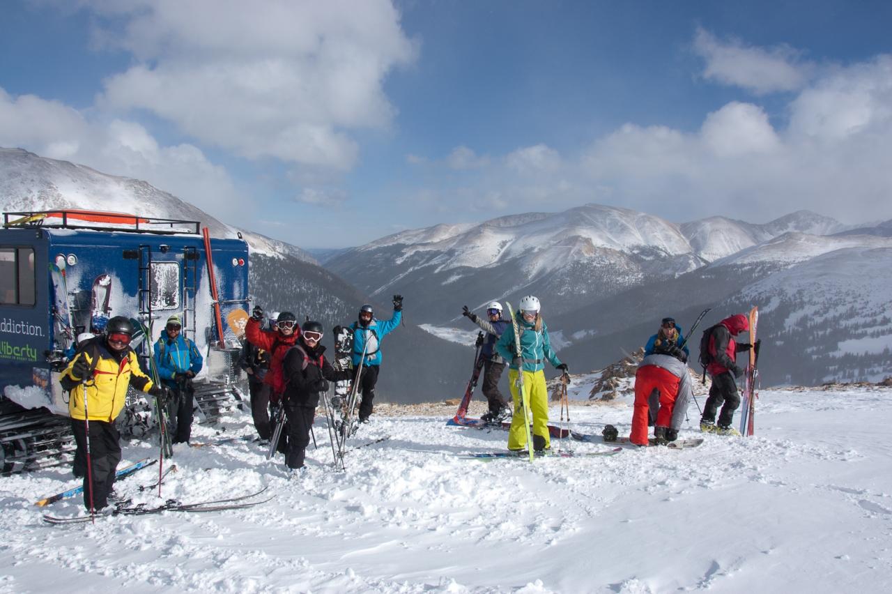 Snowcat Skiing and Snowboarding Adventure Colorado's best snowcat skiing and snowboarding adventure near Winter Park, Colorado