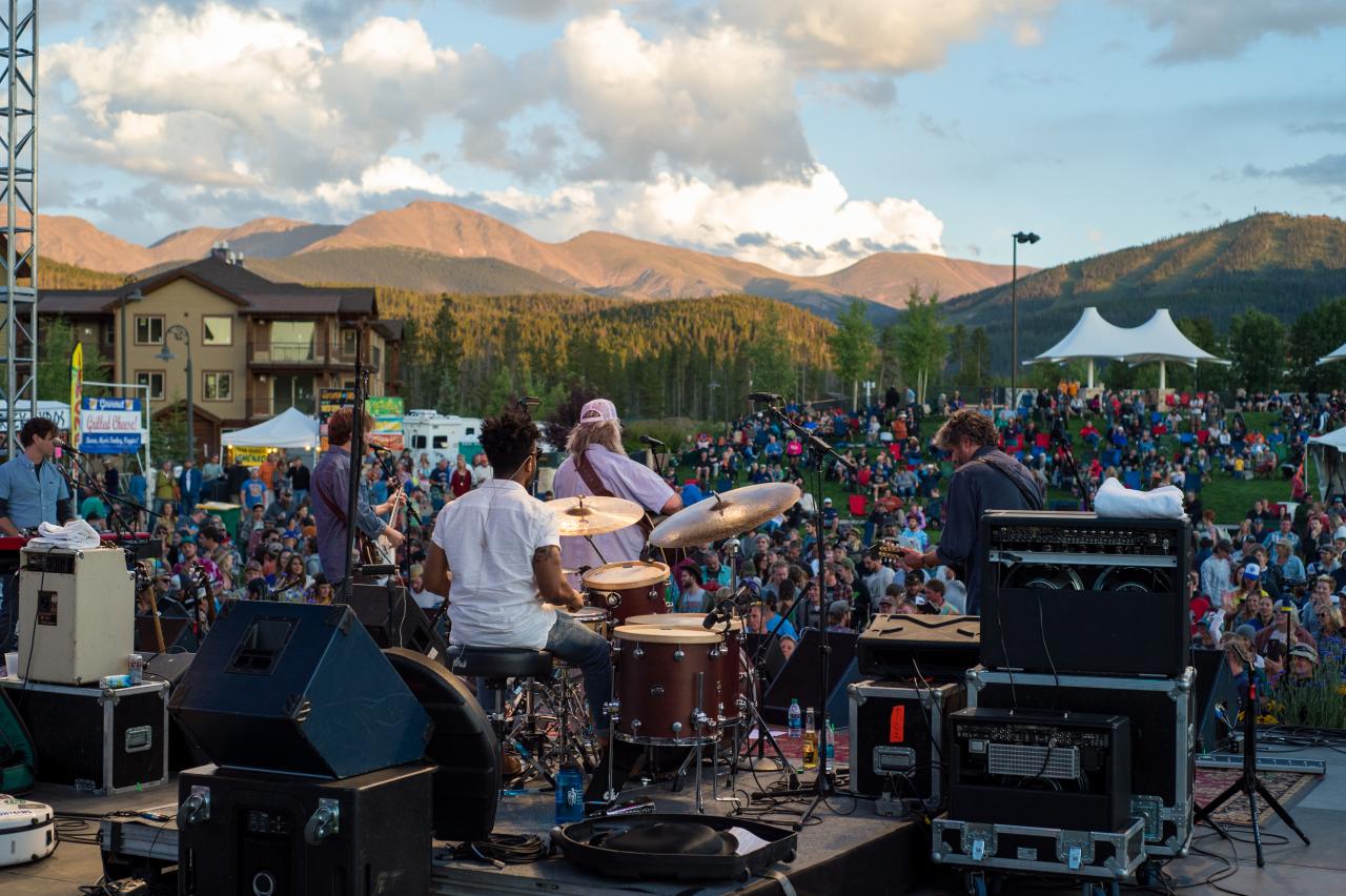 SolShine Music Festival Live Music at Hideaway Park in Winter Park, Colorado