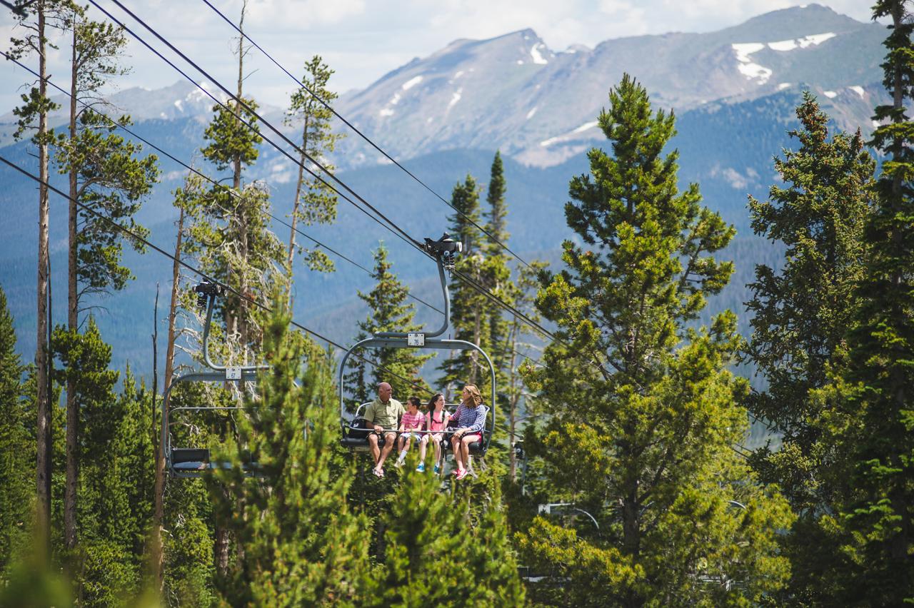 Scenic Chair Lift at Winter Park Resort
