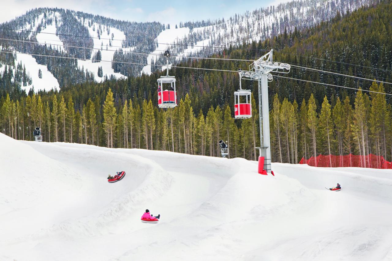 Cola-Coca Tubing Hill at Winter Park Resort Cola-Coca Tubing Hill at Winter Park Resort