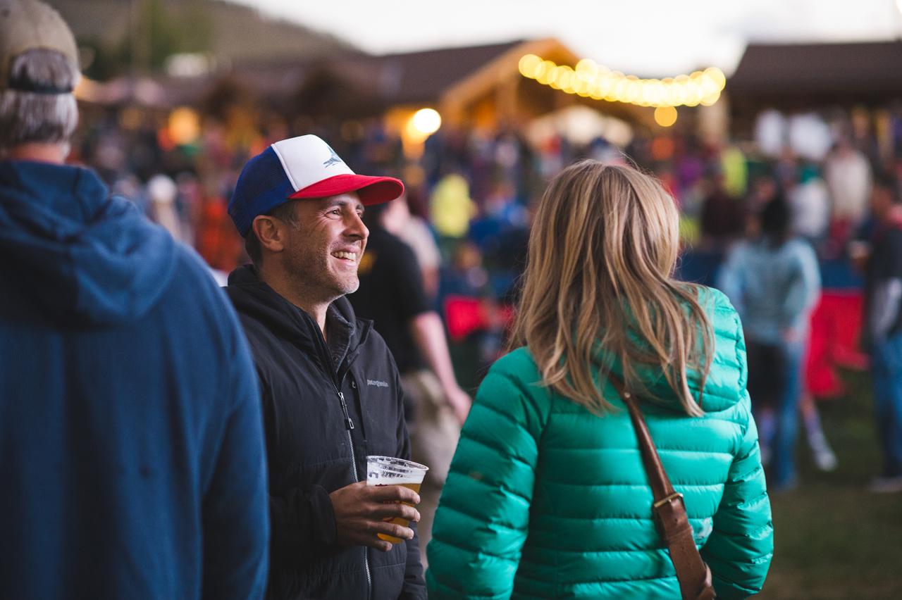 Winter Park Locals enjoying a live music at Hideaway Park.