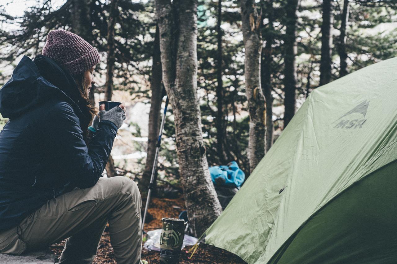 Camping in Winter Park