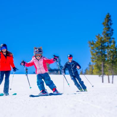 Family Skiing