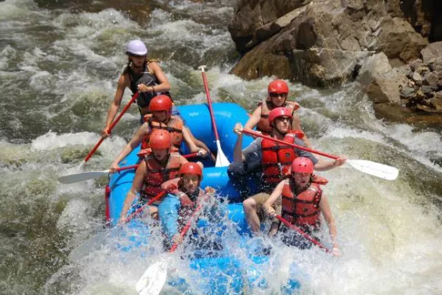 Going through the rapids with MAD Adventures Photo 5