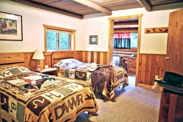 Typical Cabin Interior View at Drowsy Water Ranch Photo 3