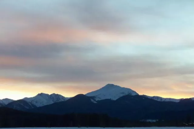 Byers Peak at Sunset Fall 2011 Photo 14