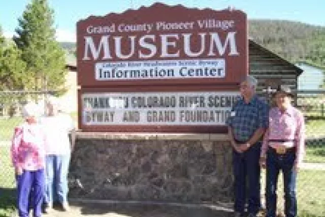 Find Pioneer Village in Hot Sulphur Springs with our new signage, on Hwy 40. Photo 7