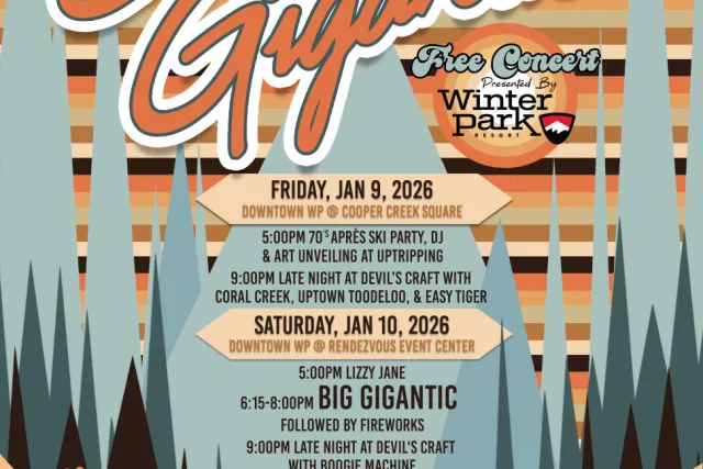 Free Concert with Big Gigantic in Winter Park CO at the Rendezvous Event Center Jan 10 2026 Photo 2