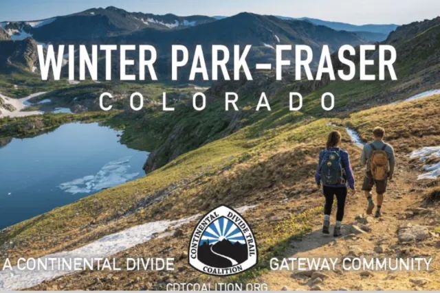 Join us for the official Continental Divide Trail Gateway Community celebration for Winter Park-Fraser! Photo