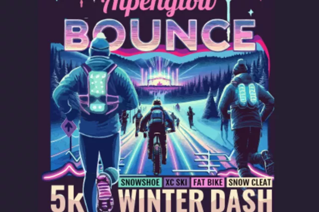 Alpenglow Bounce 5K Photo