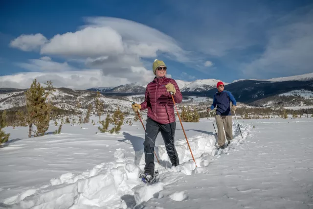 Colorado Mountain Snowshoeing Photo 16