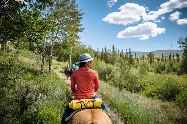 Cabin Creek Stables at Devil's Thumb Ranch Photo