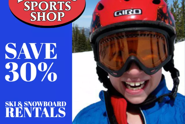 Save 30% Ski & Snowboard Rentals PLUS pay for days you use your gear! Photo