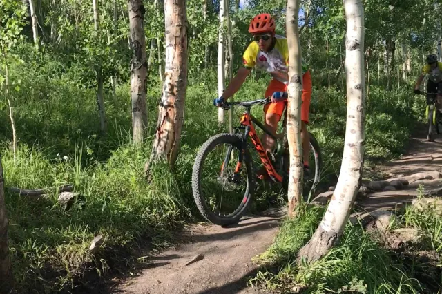 Scenic singletrack in Winter Park Colorado Photo 5