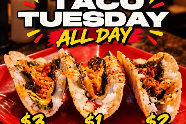 Sushi Taco Tuesday @ Pepe Osaka's! Photo