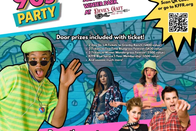 KFFRs 90s Dance Party Fundraiser Photo