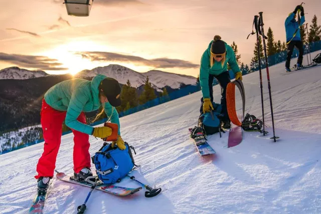 Moonlit Uphill & Dinner Photo