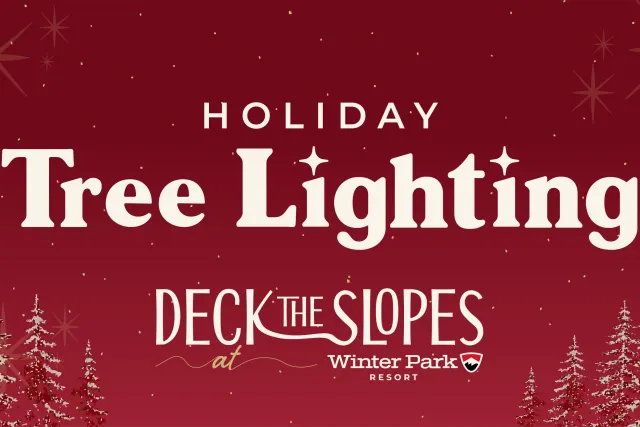 Deck the Slopes - Holiday Tree Lighting Photo