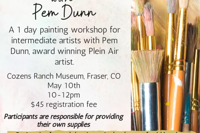 "Composition & Values" Painting Workshop with Pem Dunn Photo