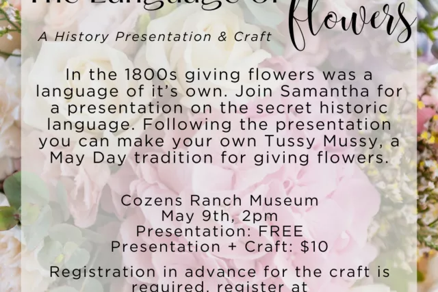 The Language of Flowers: History Chat & Craft Photo