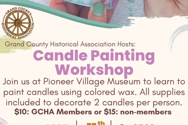 Candle Painting Workshop Photo