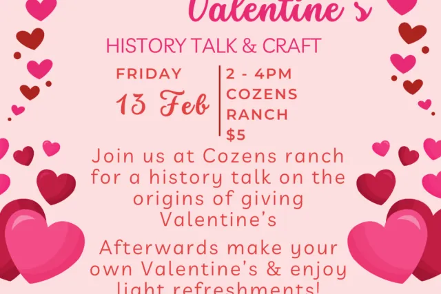Victorian Valentine's: History Talk & Craft Photo