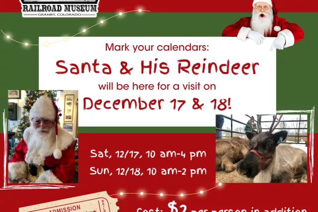 Santa & His Reindeer Visiting Dec. 17 & 18 Photo 7