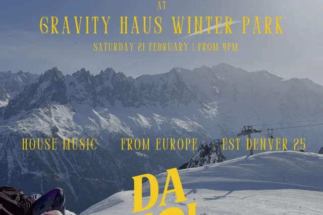 Aprés Ski Last Chair Photo