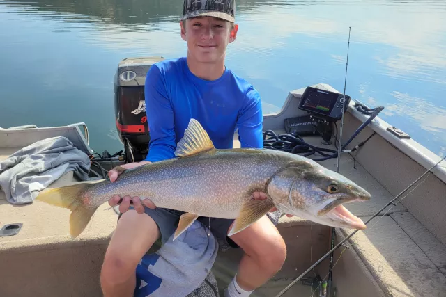 Lake Trout at Williams Fork Reservoir Photo 4