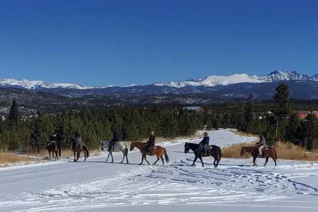 Winter Horseback Rides with Rocky Mountain Stables Photo 6