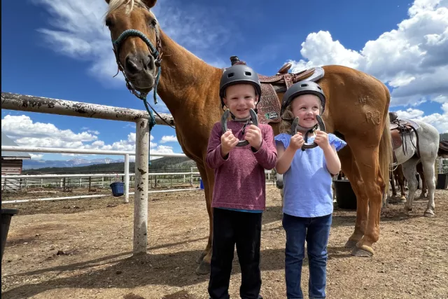 Horseback Riding for kids at Rocky Mountain Stables Photo 3