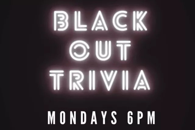 Black Out Trivia - Monday Nights Photo