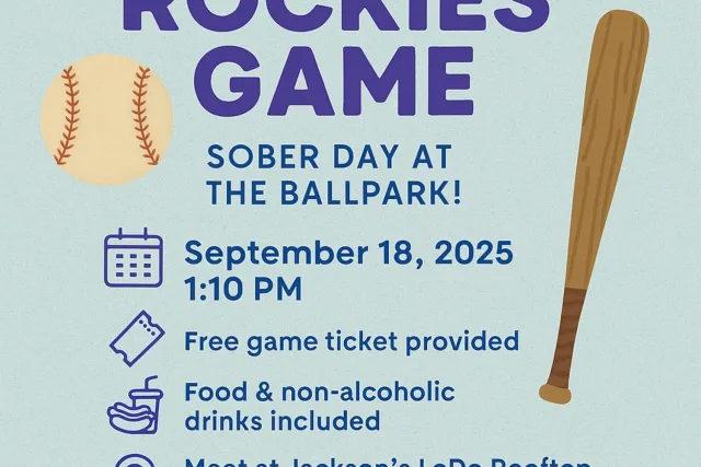 Sober Social Event - Rockies Game with TAME Wellness Photo