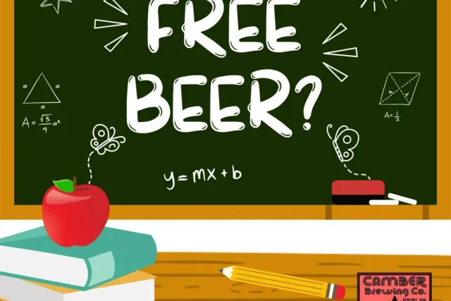 Free 10oz Beer for Grand County Teachers Photo