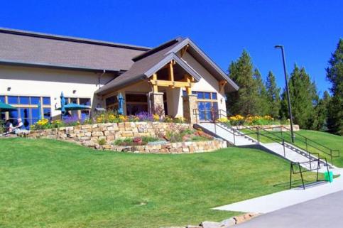 Clubhouse in the summer
