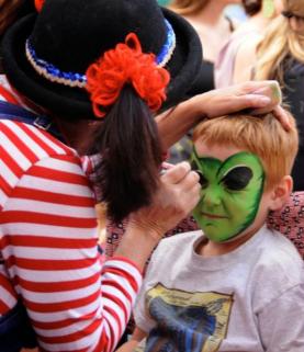 Face Painting at Cooper Creek Square